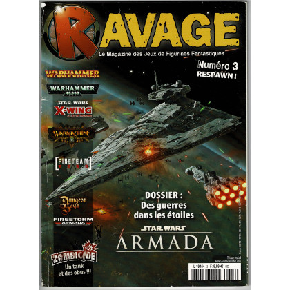 Ravage N° 3 Respawn (le Magazine des Jeux de Figurines Fantastiques) 001