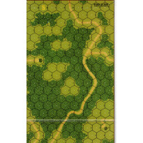 Squad Leader - Mapboard N° 5 (wargame Advanced Squad Leader d'Avalon Hill )