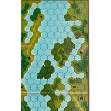 Squad Leader - Mapboard N° 7 (wargame Advanced Squad Leader d'Avalon Hill )