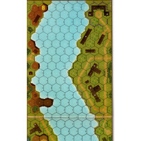 Squad Leader - Mapboard N° 8 (wargame Advanced Squad Leader d'Avalon Hill )