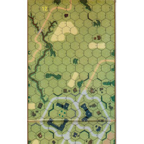 Squad Leader - Mapboard N° 12 (wargame Advanced Squad Leader d'Avalon Hill )