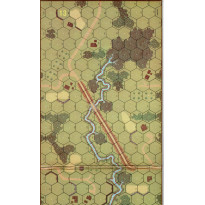 Squad Leader - Mapboard N° 13 (wargame Advanced Squad Leader d'Avalon Hill )