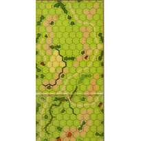 Yanks - Mapboard N° 18 (wargame Advanced Squad Leader d'Avalon Hill )