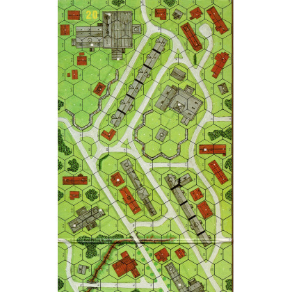 Beyond Valor - Mapboard N° 20 (wargame Advanced Squad Leader d'Avalon Hill ) 001