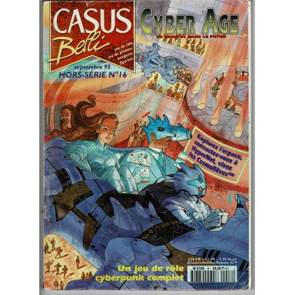 Casus Belli N° 16 Hors-Série - Cyber Age (magazine de jeux de rôle) 004