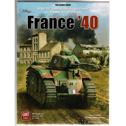 France '40 - Second Edition (wargame de GMT Games en VO) 001