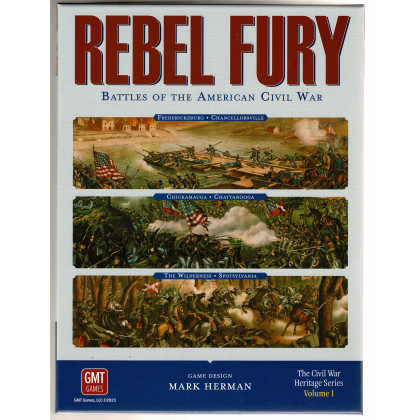 Rebel Fury - Battles of the American War (wargame de GMT en VO) 001