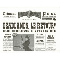 Crimson Post N° 1 - Kit d'introduction (jdr Deadlands L'Ouest Etrange en VF) 005