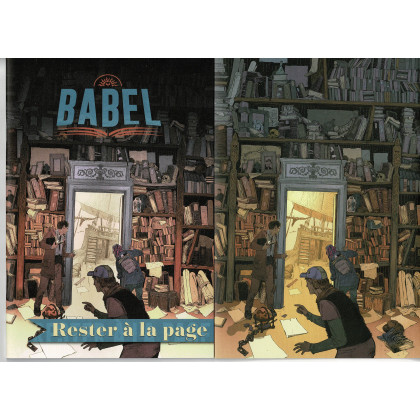 Babel - Ecran et livret Rester à la page (jdr des XII Singes en VF) 001