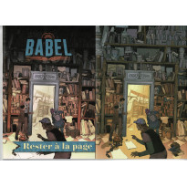 Babel - Ecran et livret Rester à la page (jdr des XII Singes en VF)
