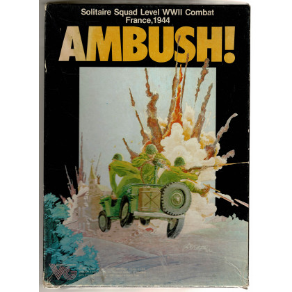 Ambush ! - Solitaire Squad Level WWII Combat (wargame de Victory Games en VO) 005