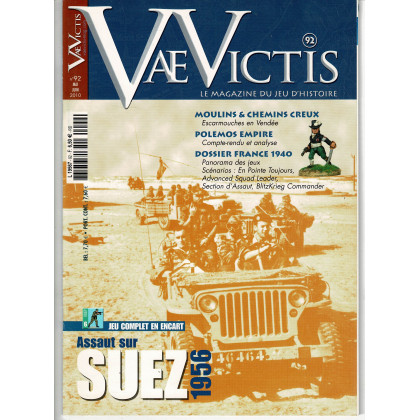 Vae Victis N° 92 (Le Magazine du Jeu d'Histoire) 010