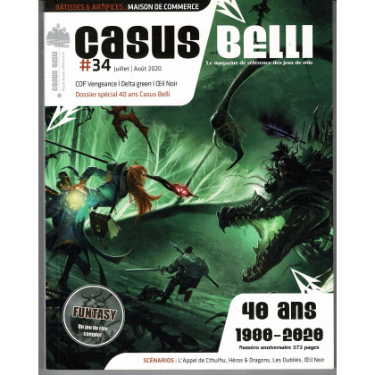 Casus Belli N° 34 (magazine de jeux de rôle - Editions BBE) 002