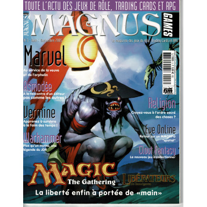 Magnus JdR N° 3 (magazine de jeux de rôles en VF) 002