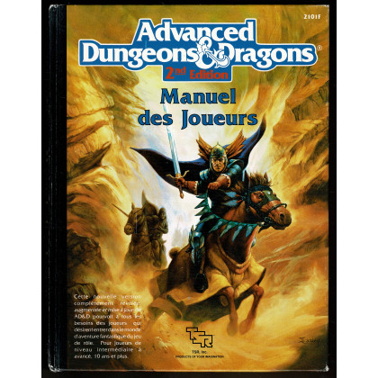 Manuel des Joueurs (jdr AD&D 2e édition en VF) 016