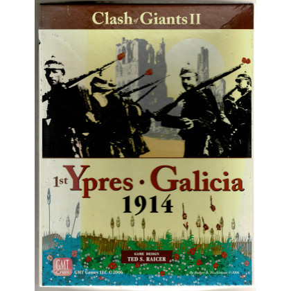 Clash of Giants II - 1st Ypres & Galicia 1914 (wargame de GMT Games en VO) 001