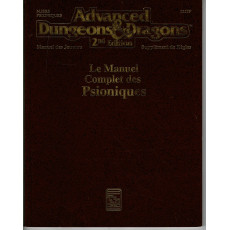 MJSR5 Le Manuel Complet des Psioniques (jdr AD&D 2e édition en VF)