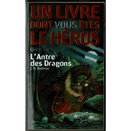 314 - L'Antre des Dragons (Un livre dont vous êtes le Héros - Folio Junior) 001
