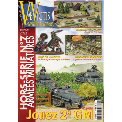 Vae Victis N° 7 Hors-Série Armées Miniatures (La revue du Jeu d'Histoire tactique et stratégique) 001