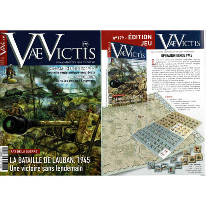 Vae Victis N° 179 avec wargame (Le Magazine des Jeux d'Histoire) 001