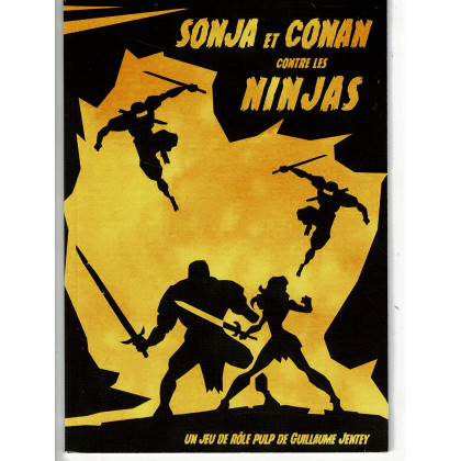 Sonja et Conan contre les Ninjas - Le jeu de rôle (jdr auto-édition en VF) 001