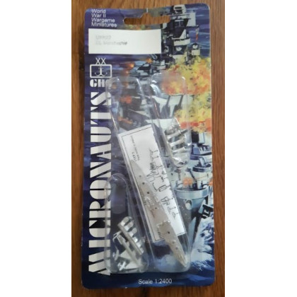 GHQ Micronauts 1:2400 - CL Manchester (blister figurine navire WWII) 001