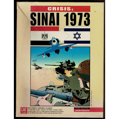 Crisis : Sinai 1973 (wargame de GMT Games en VO) 001
