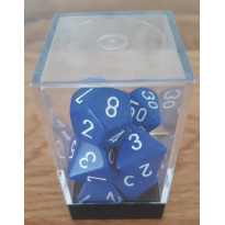 Set de 7 dés opaques de jeux de rôles (accessoire de jdr)
