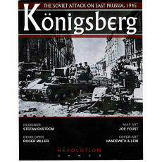 Königsberg - The Soviet Attack on East Prussia, 1945 (wargame ziploc de Revolution Games en VO)