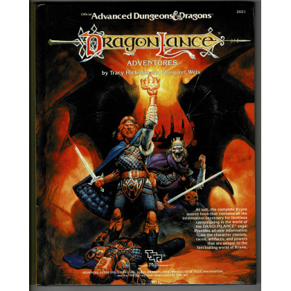 Dragonlance - Adventures (jdr AD&D 1ère édition en VO) 003