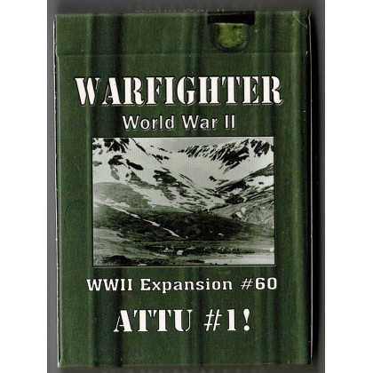 Warfighter World War II - Attu 1 (wargame solitaire de DVG en VO) 001 Warfighter World War II - Attu 1 (wargame solitaire de DVG en VO) 001