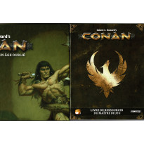 Conan : Aventures épiques d'un Age oublié - Ecran & livret  (jdr 2d20 de Funforge en VF)