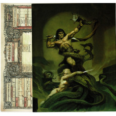 Conan : Aventures épiques d'un Age oublié - Fiches de PJ & Poster (jdr 2d20 de Funforge en VF)