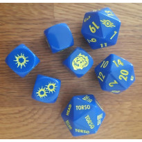 Fallout 2d20 - Set de Dés spéciaux (accessoires de jdr de Modiphiüs)