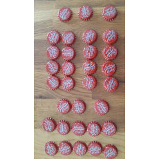 Fallout 2d20 - Capsules de Nuka Cola (accessoires de jdr de Modiphiüs)