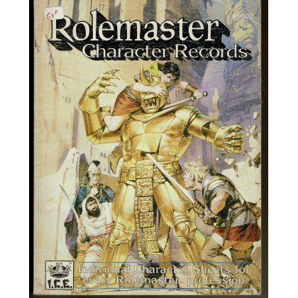 Rolemaster Character Records (jdr Rolemaster d'I.C.E. en VO) 003 Rolemaster Character Records (jdr Rolemaster d'I.C.E. en VO) 003
