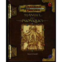 Manuel des Psioniques (jdr Dungeons & Dragons 3.0 en VF)