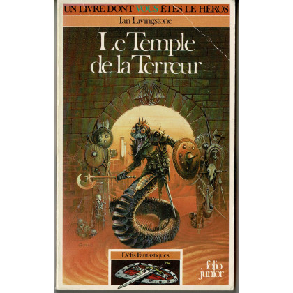 311 - Le Temple de la Terreur (Un livre dont vous êtes le Héros - Gallimard en VF) 002