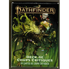 Pathfinder Seconde Edition - Deck de Coups critiques (jdr de Black Book Editions en VF)