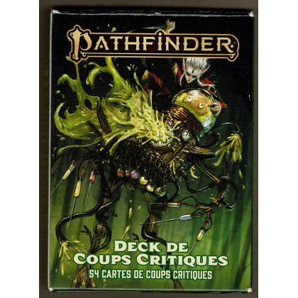 Pathfinder Seconde Edition - Deck de Coups critiques (jdr de Black Book Editions en VF) 001