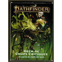 Pathfinder Seconde Edition - Deck de Coups critiques (jdr de Black Book Editions en VF)