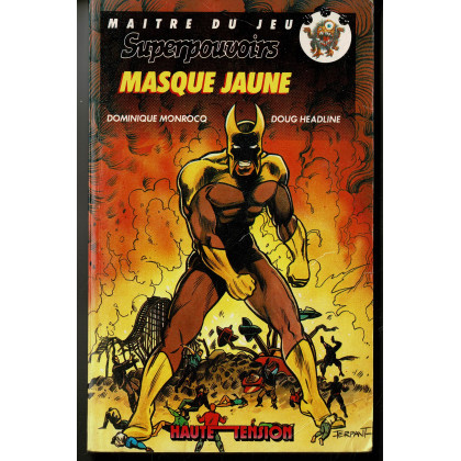 Superpouvoirs - Masque Jaune (livre-jeu Maître du Jeu d'Hachette en VF) 001