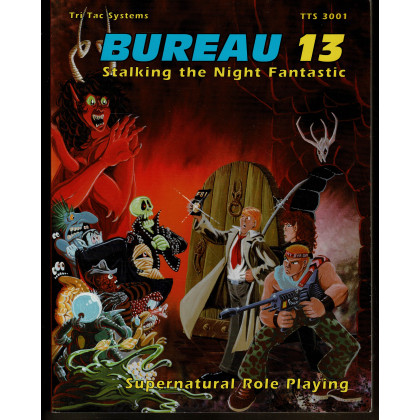 Bureau 13 - Supernatural Role Playing (jdr de Tic Tac Systems en VO) 001
