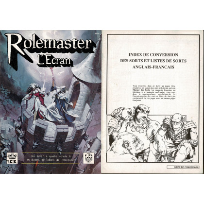Rolemaster - L'Ecran & tables de référence (jdr des éditions Hexagonal en VF) 003
