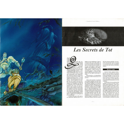 Légendes des Contrées Oubliées - Ecran & livret (jdr des éditions Delcourt en VF) 001