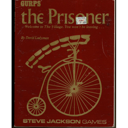 GURPS - The Prisoner (Rpg de Steve Jackson Games en VO) 001