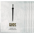 GODS - Lot de 5 livrets de Personnage (jdr d'Arkhane Asylum en VF) 002