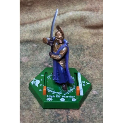 BS82 - High Elf Warrior (figurine pour The Lord of the Rings Tradeable Miniatures Games en VO) 001