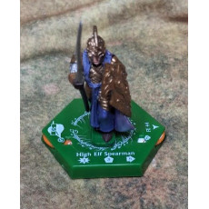 FE44 - High Elf Spearman (figurine pour The Lord of the Rings Tradeable Miniatures Games en VO)