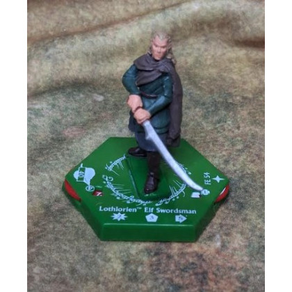 FE54 - Lothlorien Elf Swordman (figurine pour The Lord of the Rings Tradeable Miniatures Games en VO) 001